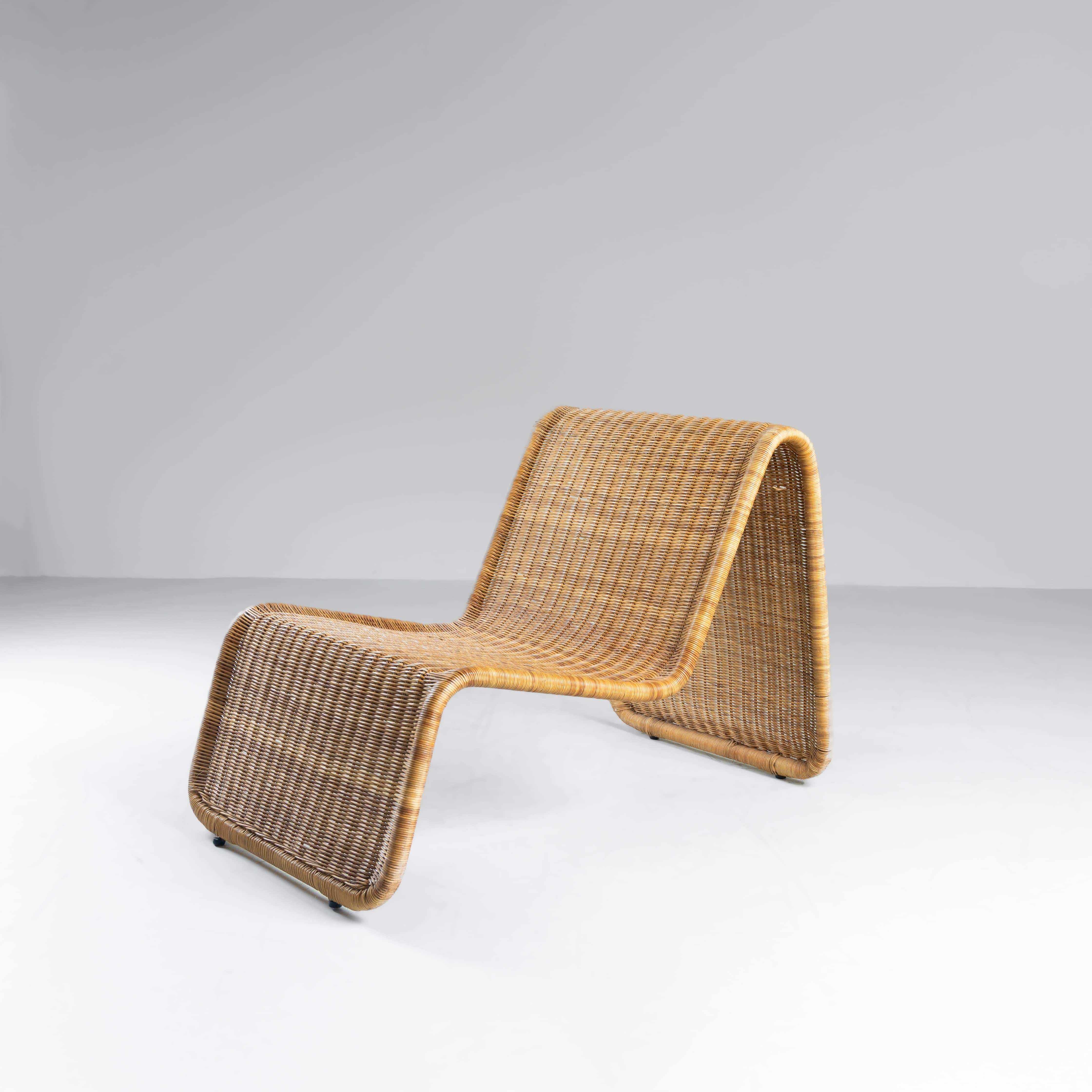 Late 20th Century Coppia di poltrone Hestra di Ikea in vimini, 1982 in vendita
