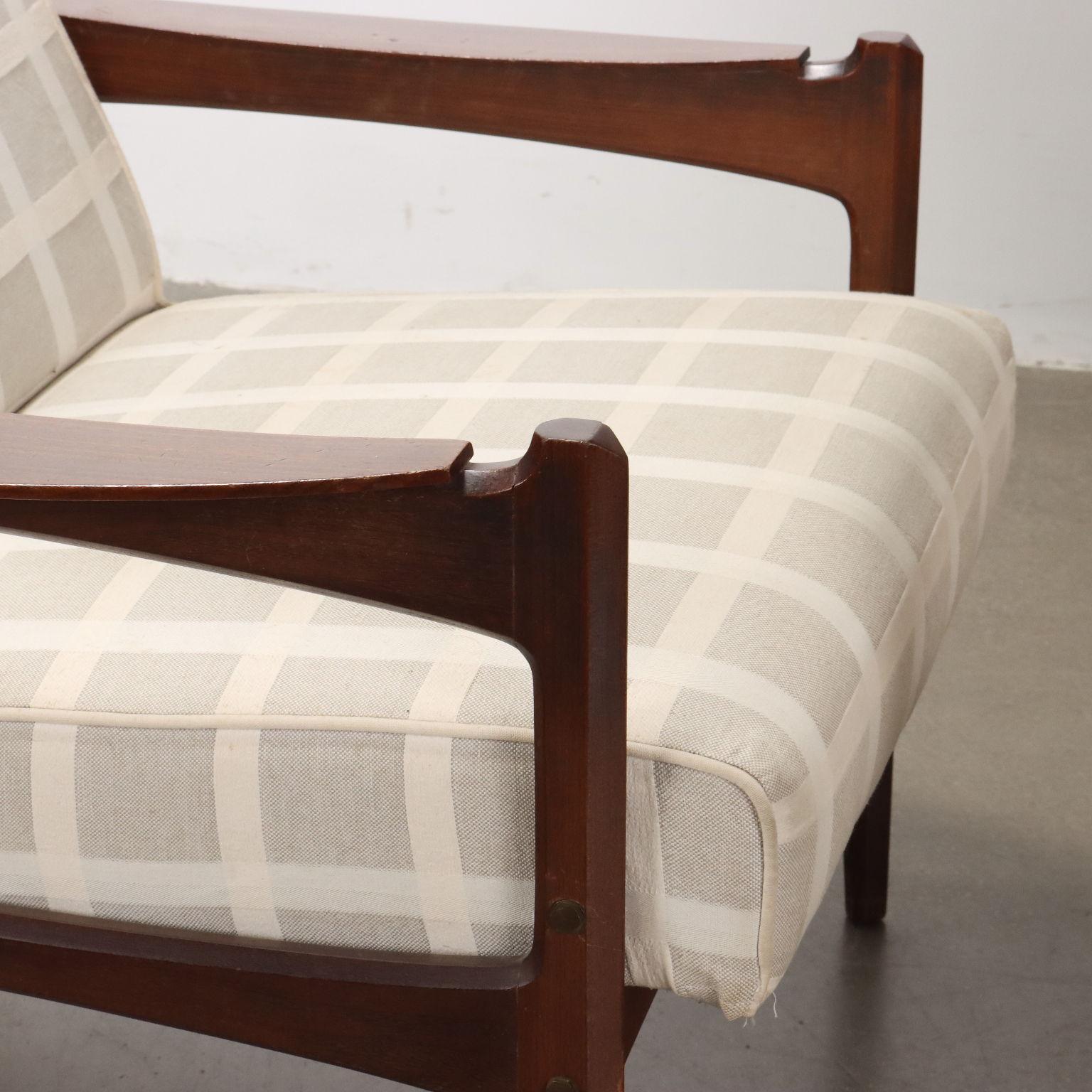 Mid-Century Modern Paire de fauteuils en teck, 1960 en vente