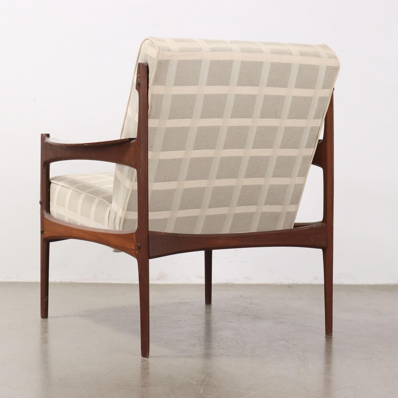 Paire de fauteuils en teck, 1960 en vente 1