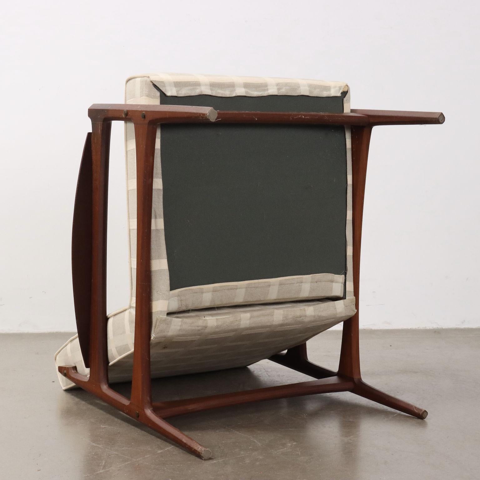 Paire de fauteuils en teck, 1960 en vente 2