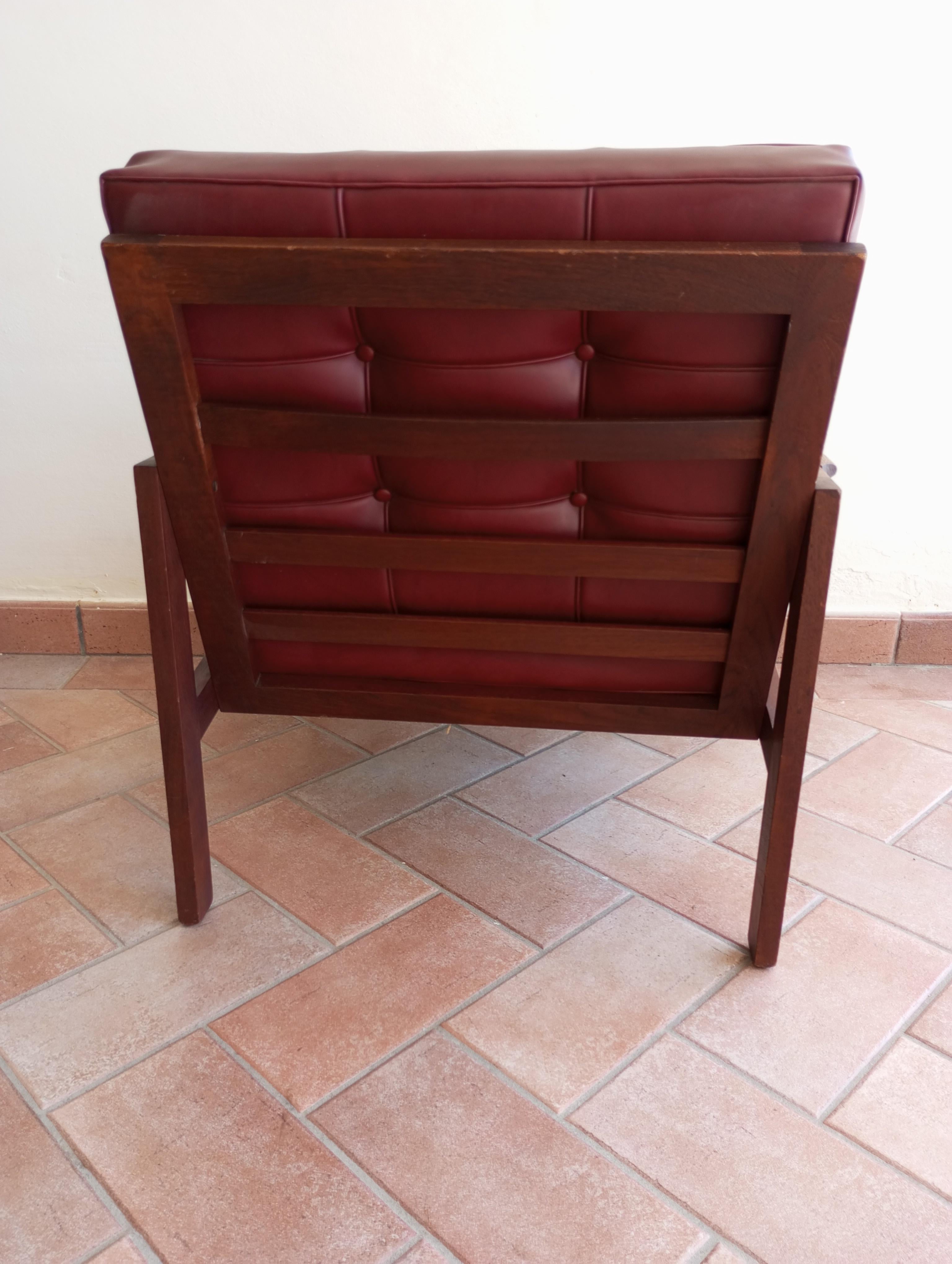 Legno Coppia di poltrone in teak Illum Wilkelsø per Niels Eilersen, 1960 in vendita