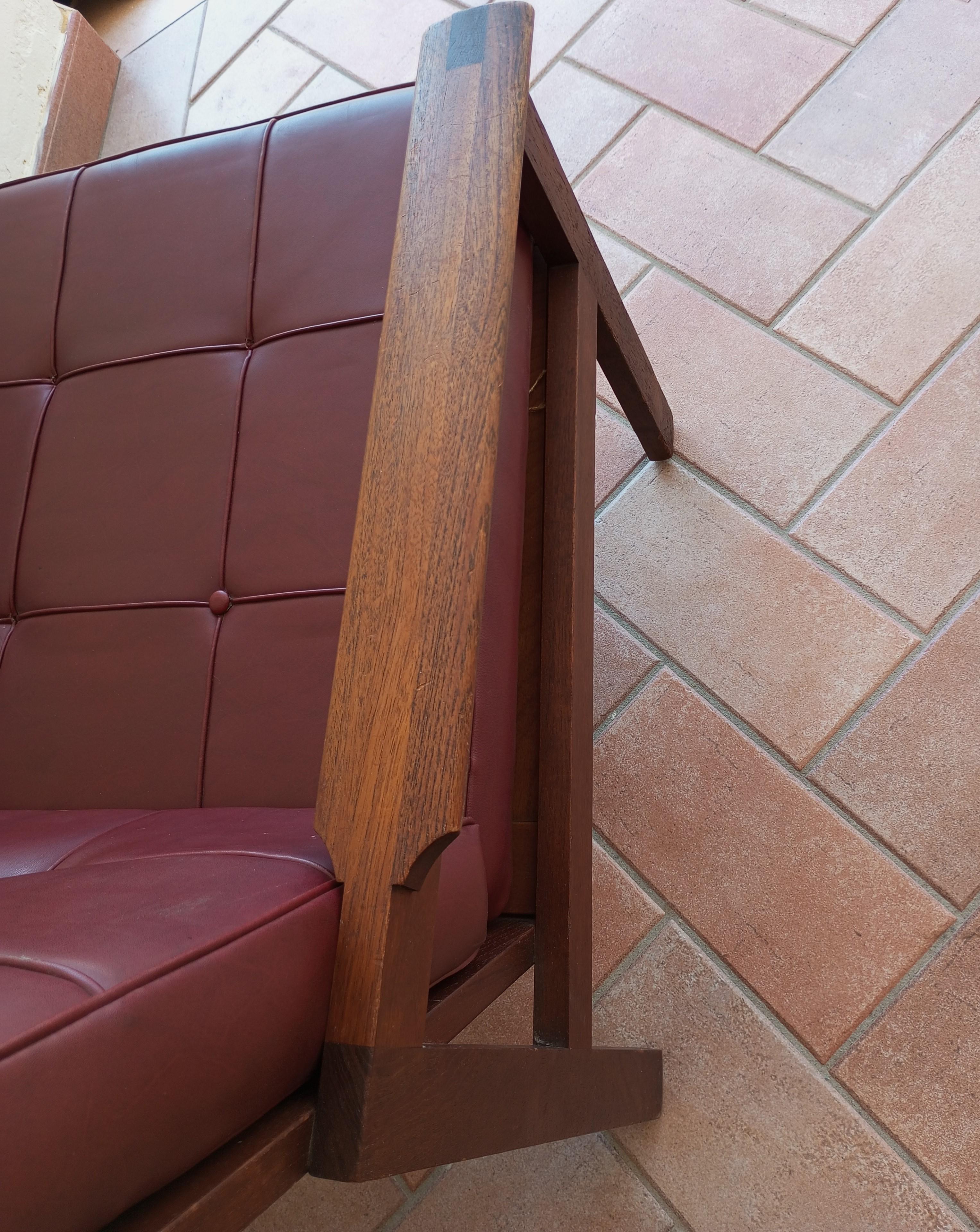 Coppia di poltrone in teak Illum Wilkelsø per Niels Eilersen, 1960 in vendita 2
