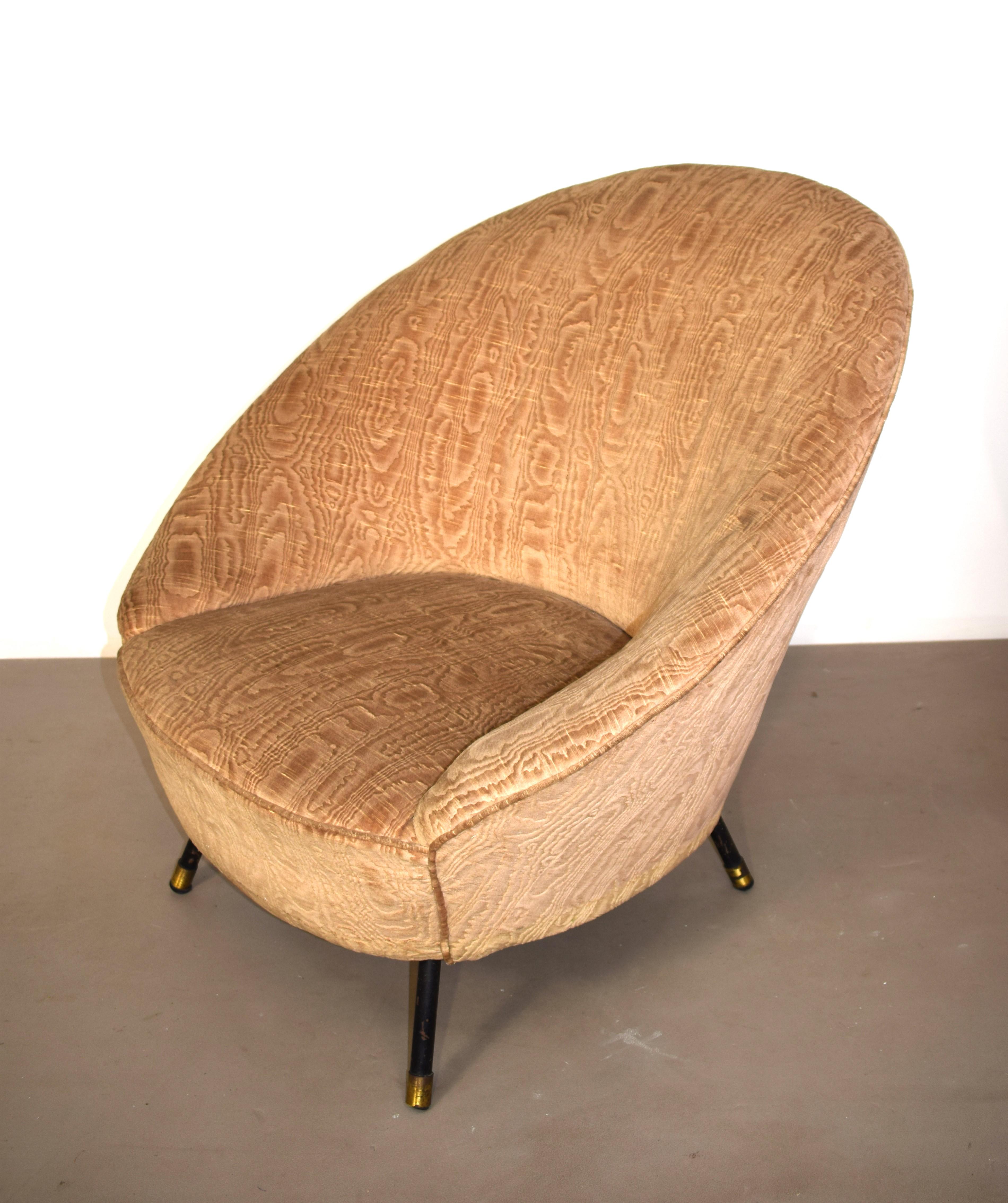 Mid-20th Century Paire de fauteuils, Italie, années 1950. en vente