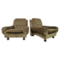 Paire de fauteuils italiens des années 70