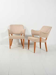 Pair of "Lata Greven" armchairs by Carl Malmsten