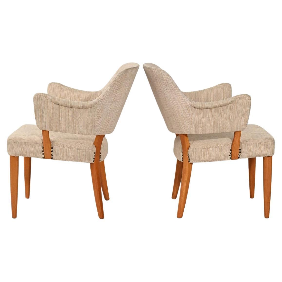 Paire de fauteuils 
Lata Greven
 de Carl Malmsten en vente