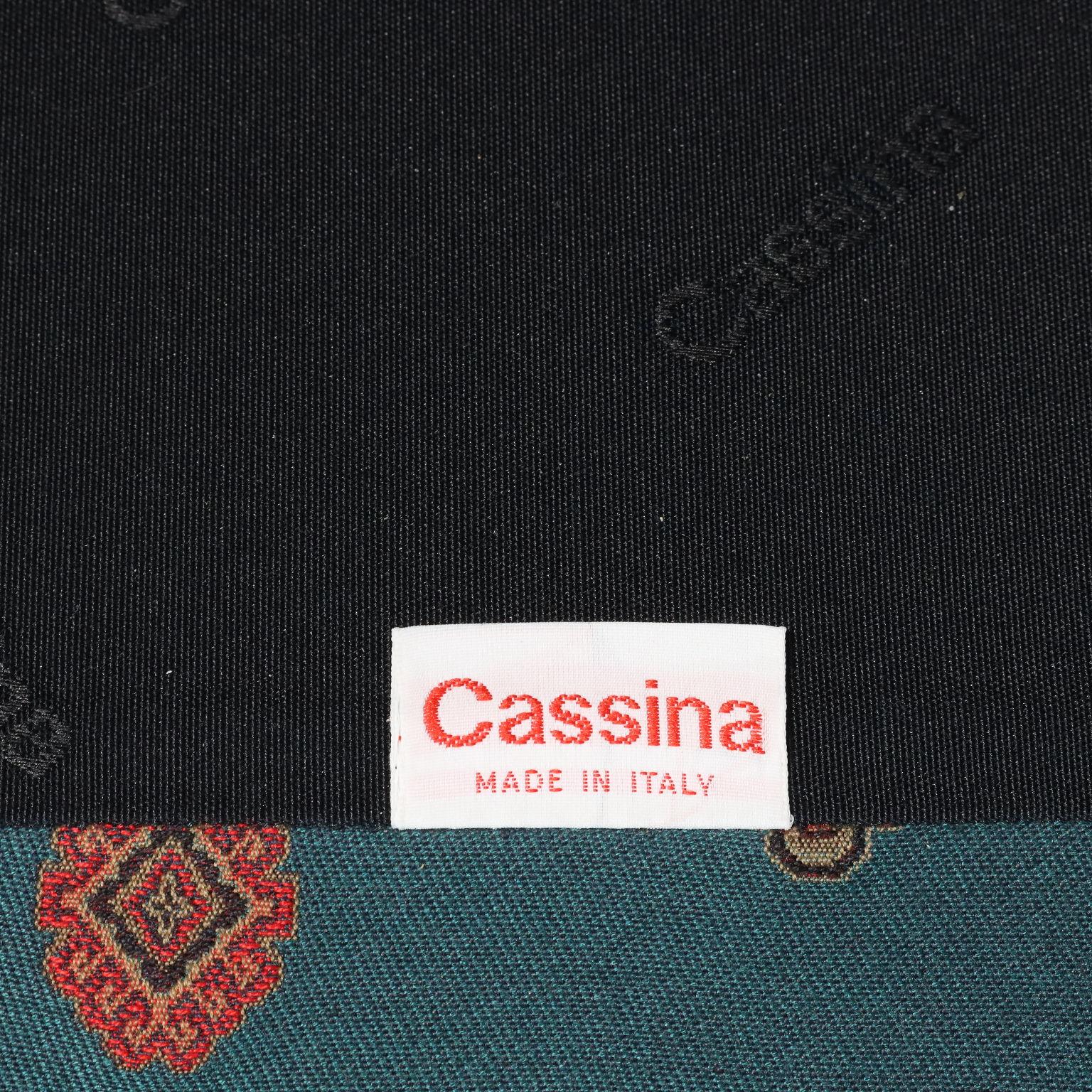 Pair of 'Maralunga' Armchairs by Vico Magistretti for Cassina Anni 80s 3