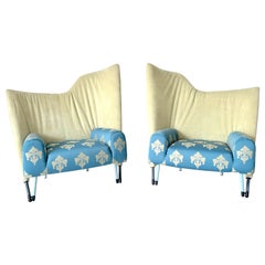 Pair of armchairs mod. Torso by Paolo Deganello for Cassina