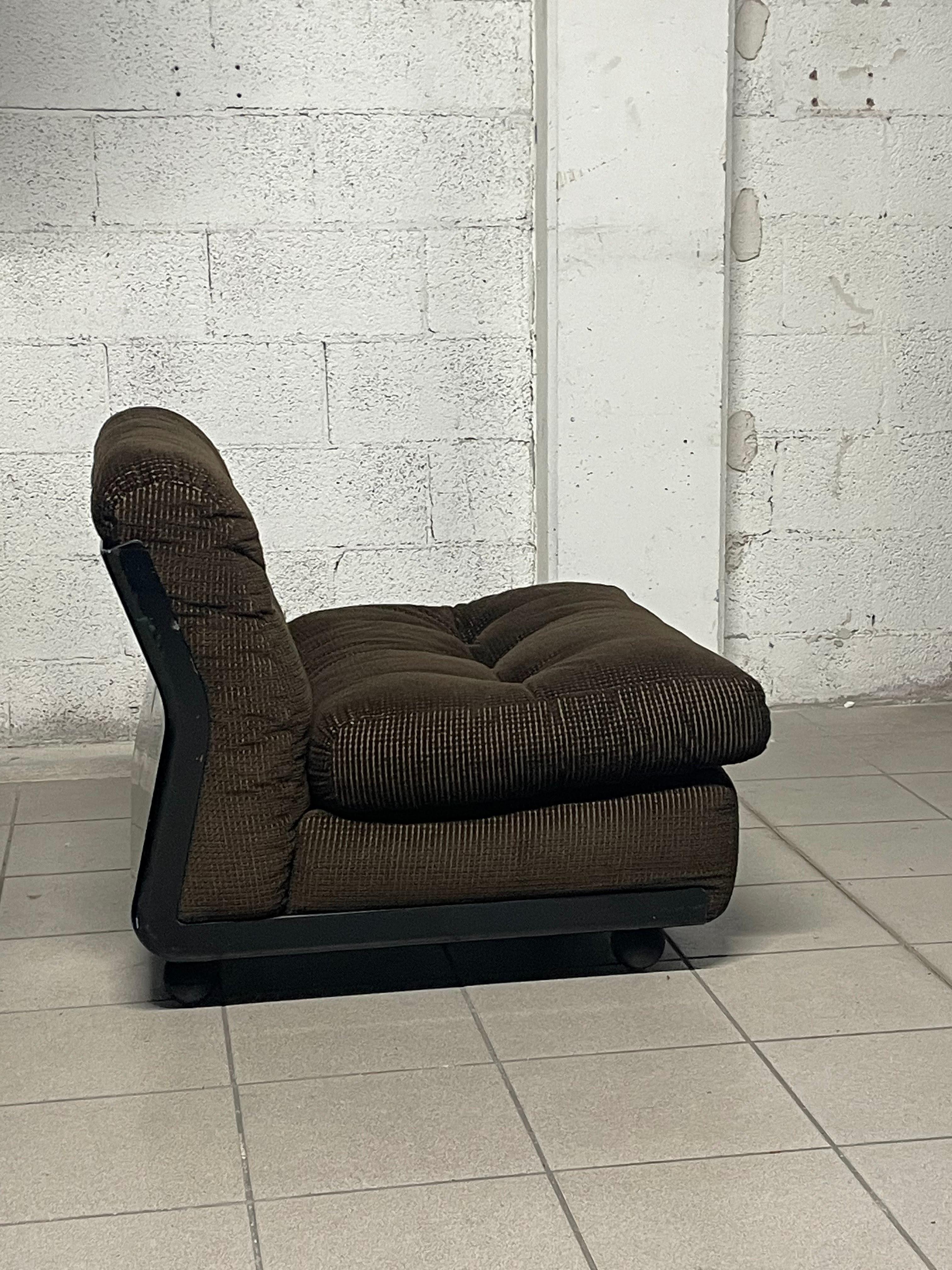 Coppia di poltrone modello Amanta di Mario Bellini per B&B Italia, 1973 in vendita 4