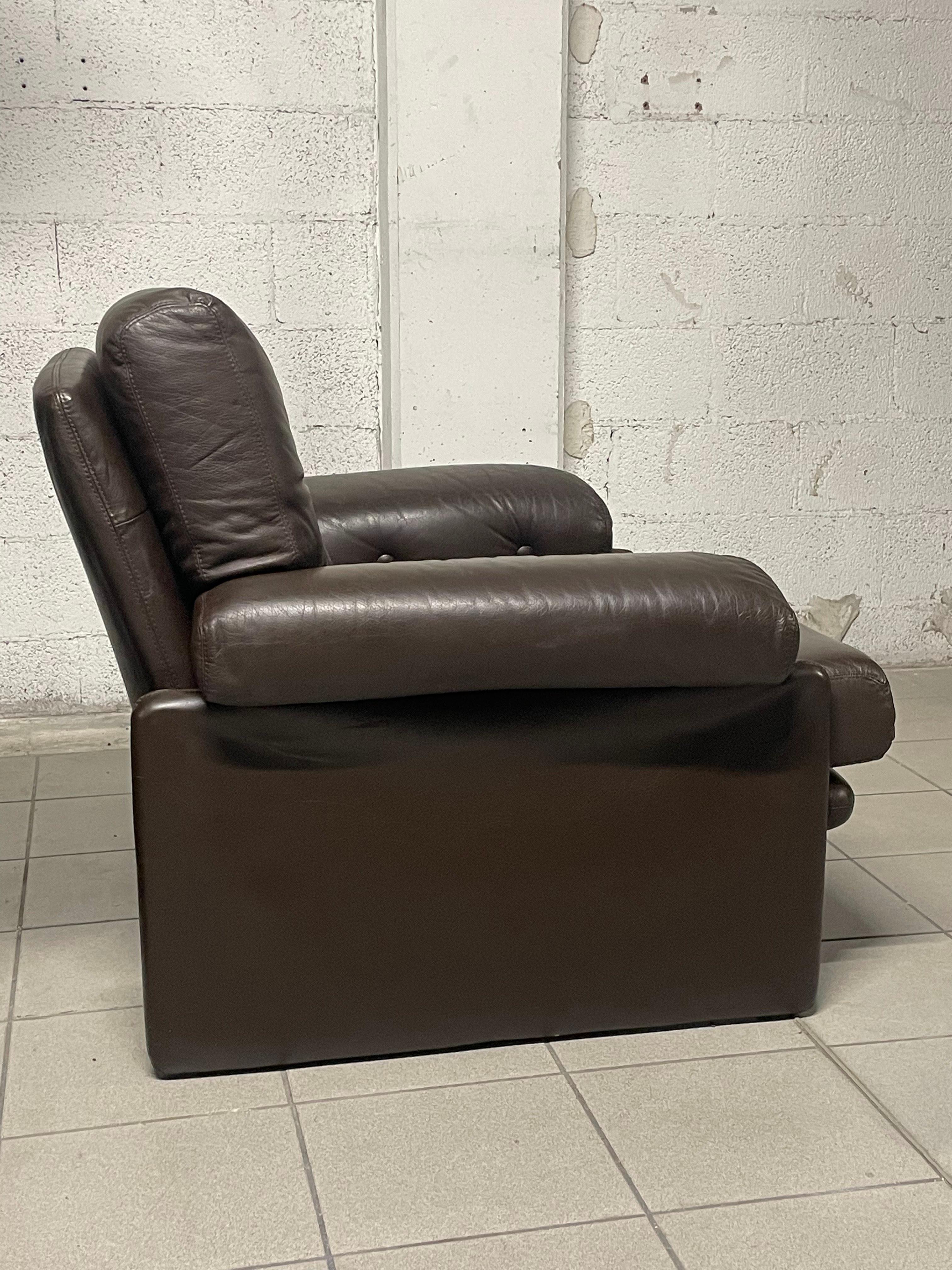 Pair of armchairs model Coronado by Afra & Tobia Scarpa for B&B Italia For Sale 11