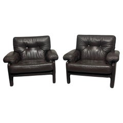Pair of armchairs model Coronado by Afra & Tobia Scarpa for B&B Italia