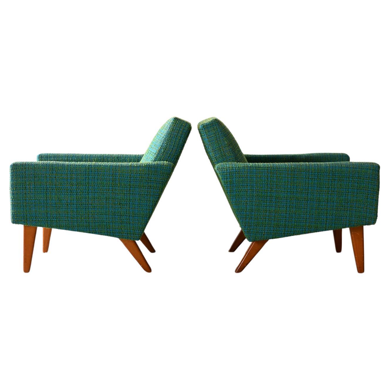 Paar originale Sessel aus den 1960er Jahren im Angebot