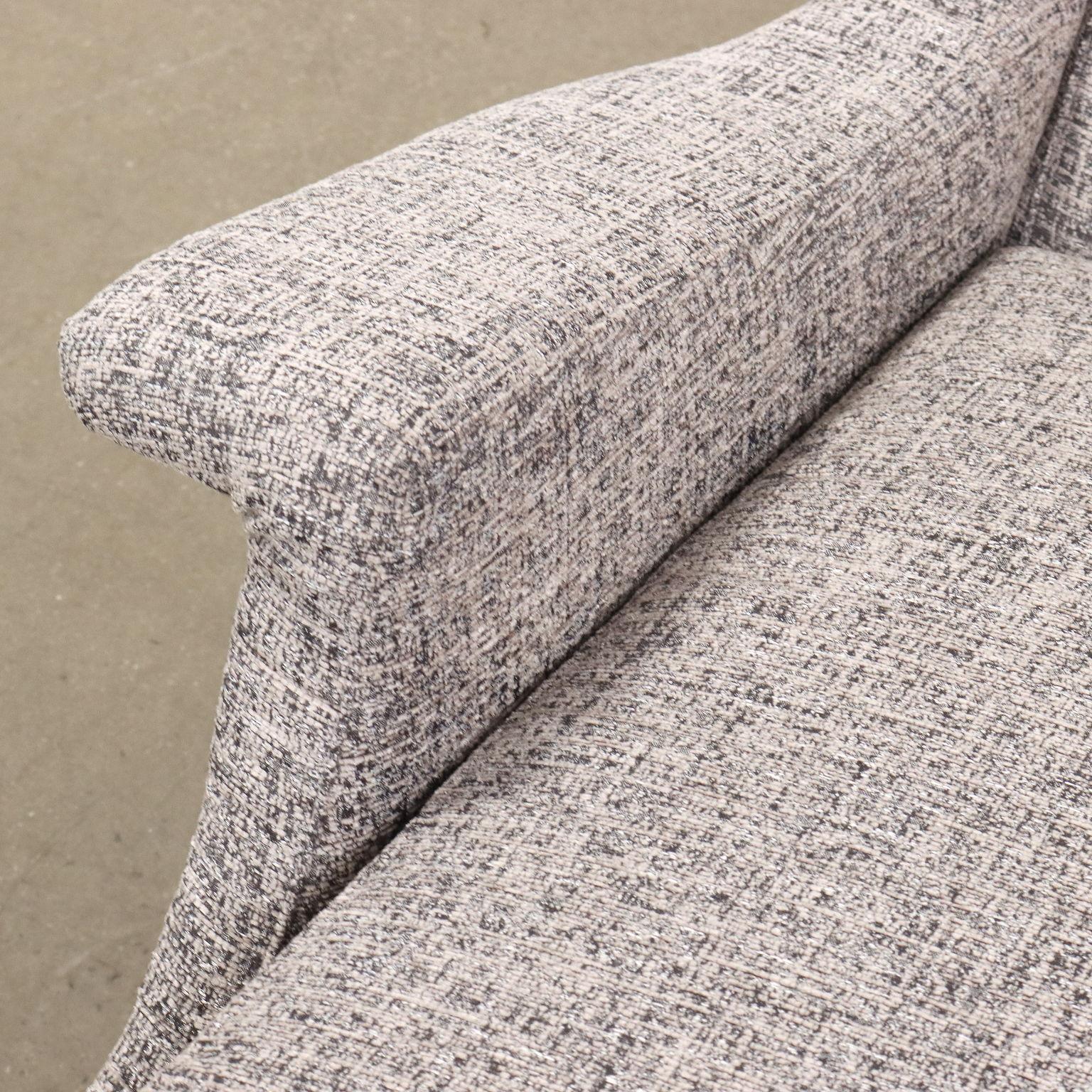 Italian Pair of Regent armchairs by Marco Zanuso for Arflex Anni 60 gray