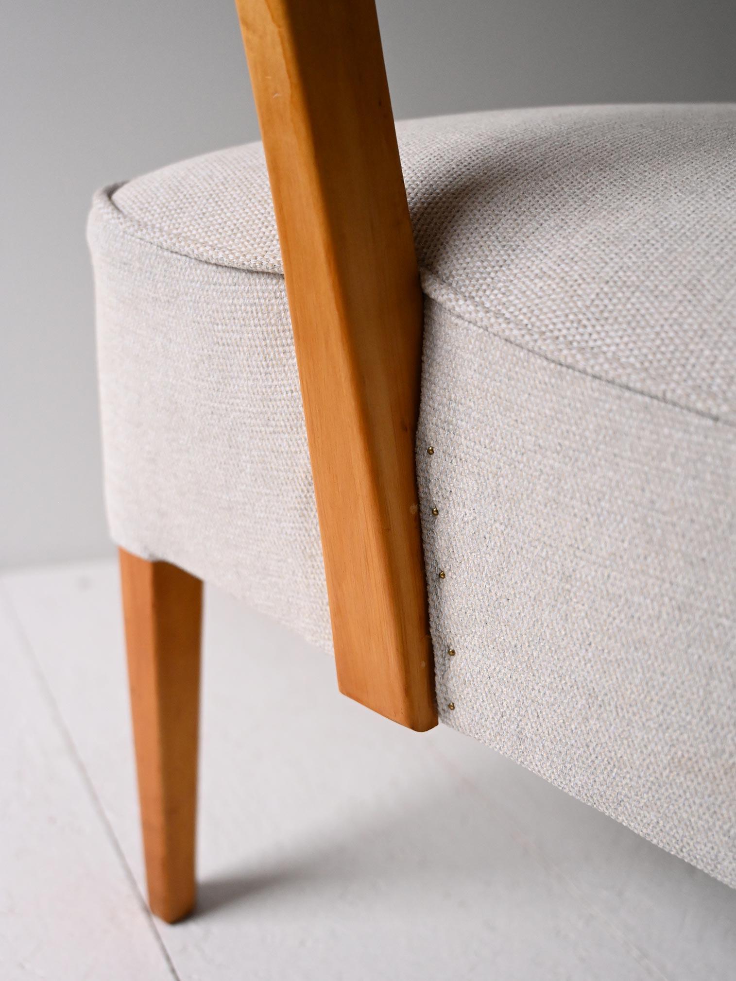 Pair of Scandinavian armchairs from the 1950s For Sale 1