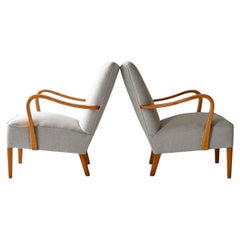 Vintage Pair of Scandinavian armchairs from the 1950s