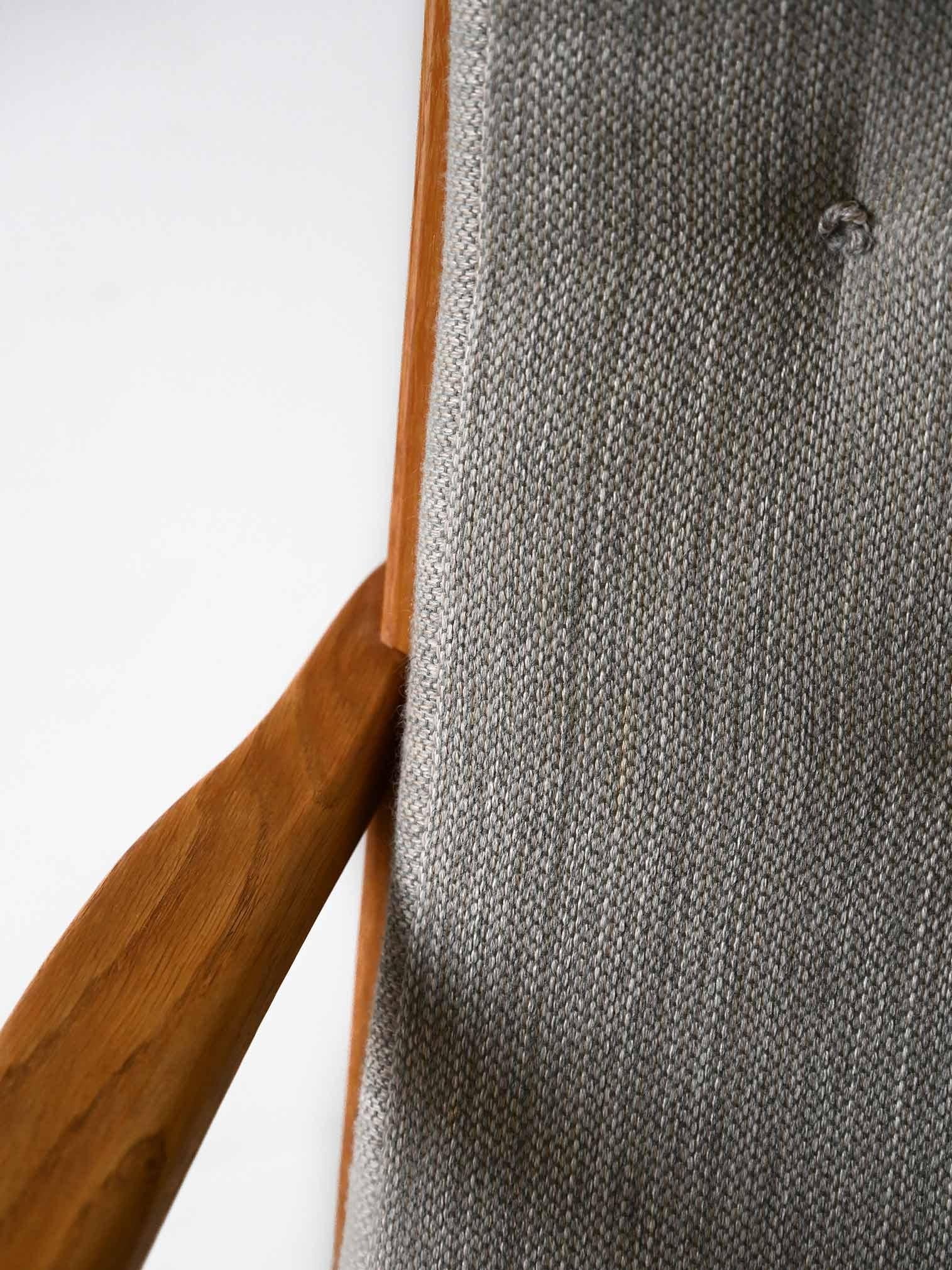 Scandinavian Pair of Armchairs For Sale 4