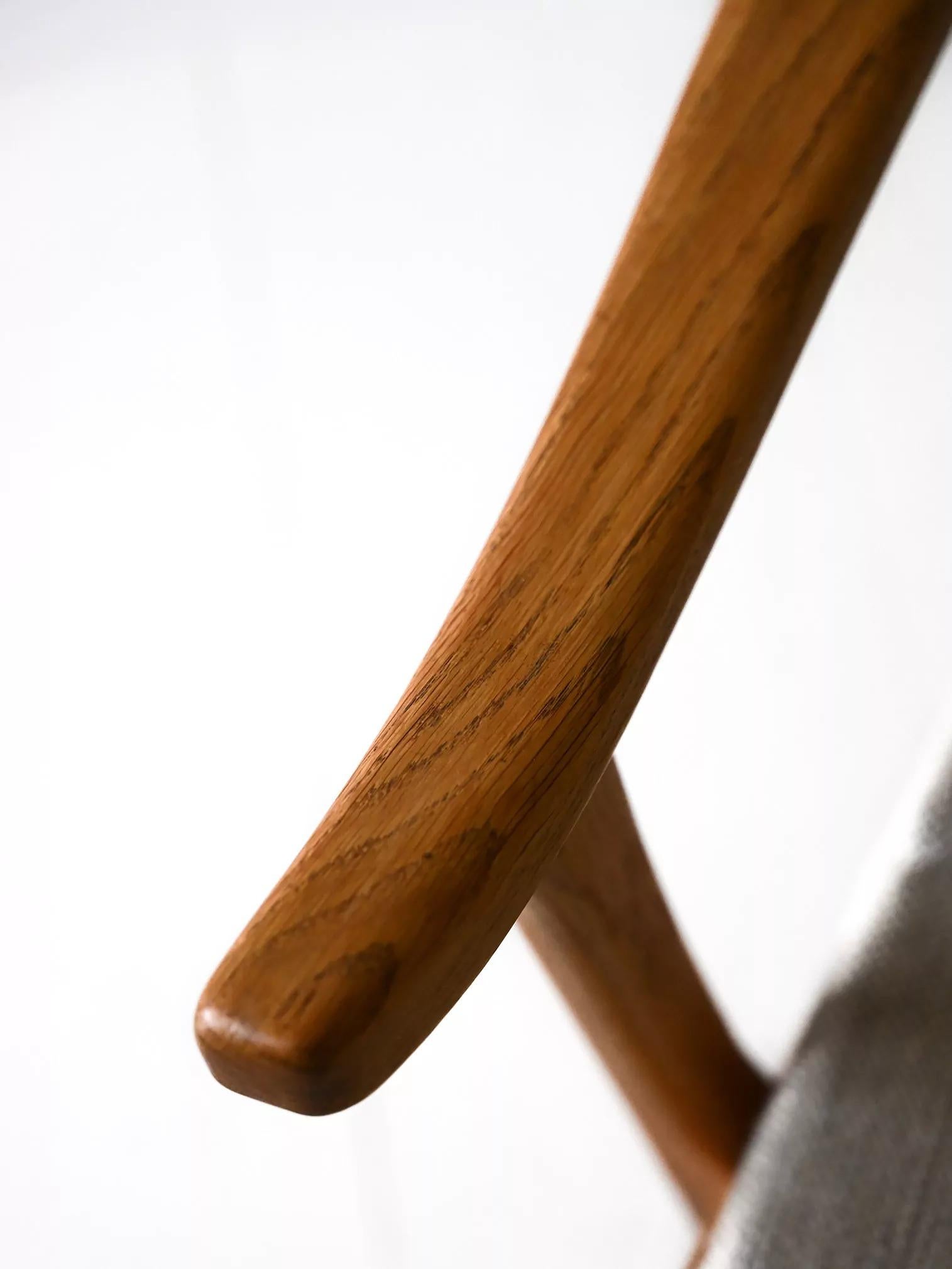 Scandinavian Pair of Armchairs For Sale 5