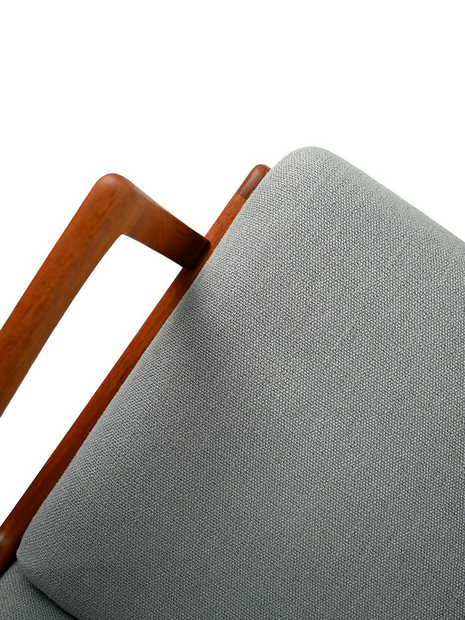 Mid-20th Century Coppia di poltrone Senator di Ole Wanscher per Cado For Sale