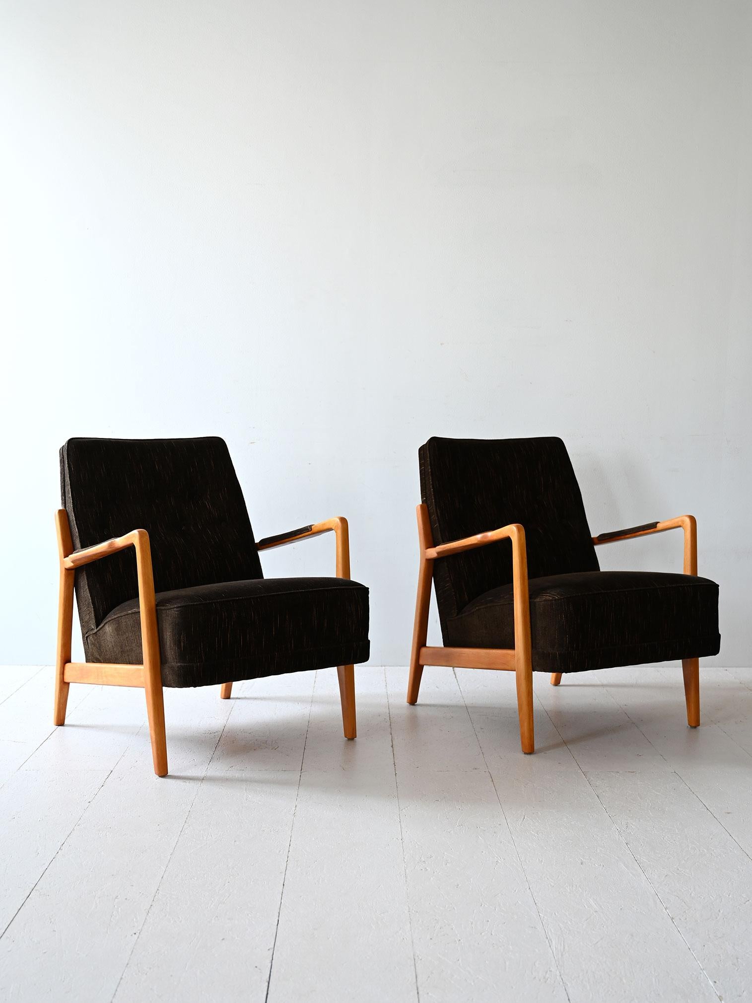Swedish Paire de fauteuils suédois par Folke Ohlsson en vente