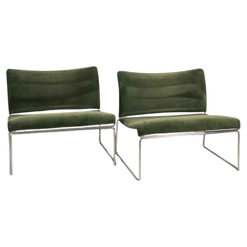 Pair of vintage 1970s armchairs model Saghi design Takahama for Gavina