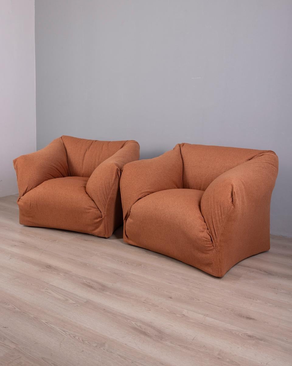 Coppia di poltrone vintage anni 70 