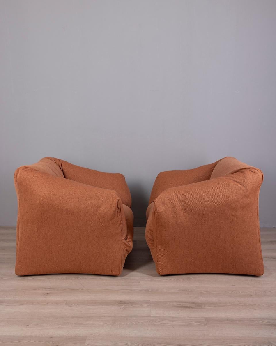 Fin du 20e siècle Coppia di poltrone vintage anni 70 