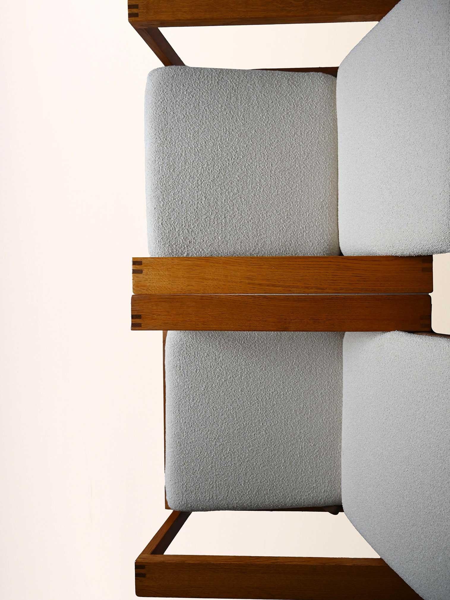 Paire de fauteuils vintage Börge Mogensen 3