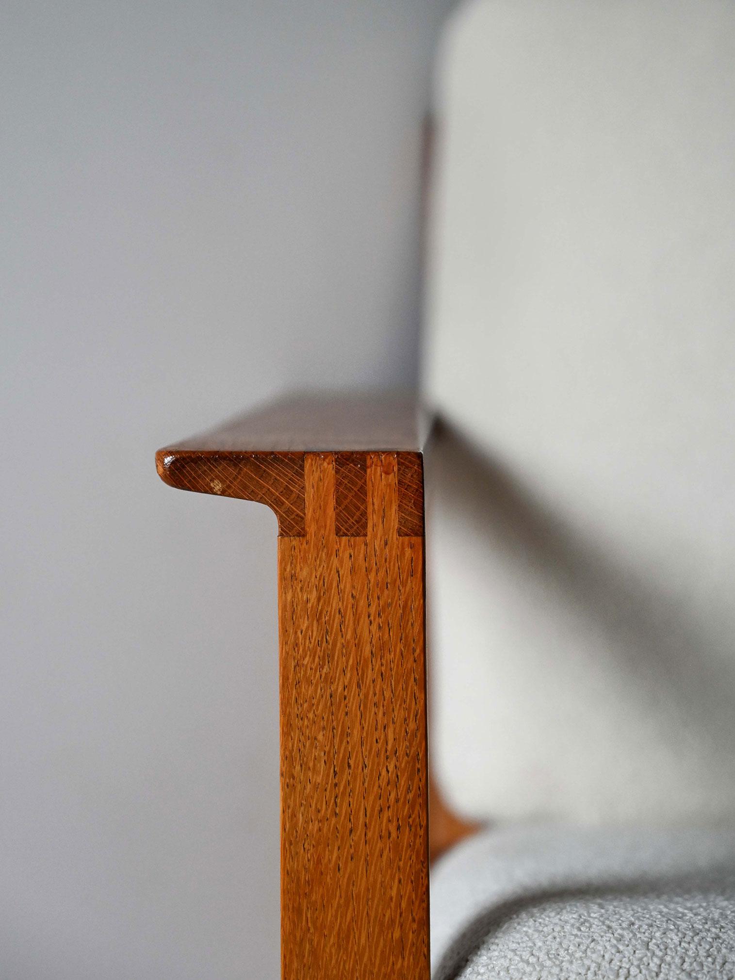 Milieu du XXe siècle Paire de fauteuils vintage Börge Mogensen