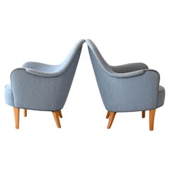 Paire de fauteuils Samsas vintage de Carl Malmsten
