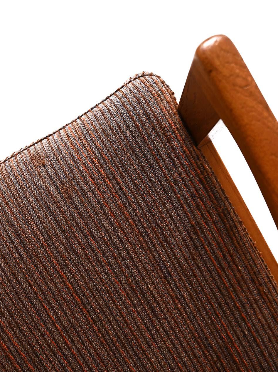 Coppia di poltrone vintage scandinave originali in teak In condizioni buone in vendita a Brescia, IT