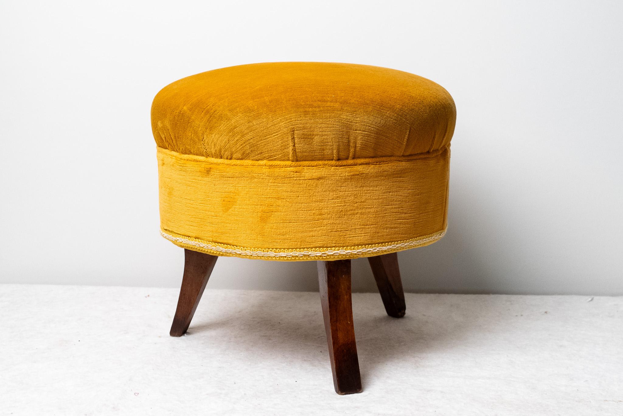 Italian Paire de poufs, fin du 19e siècle en vente
