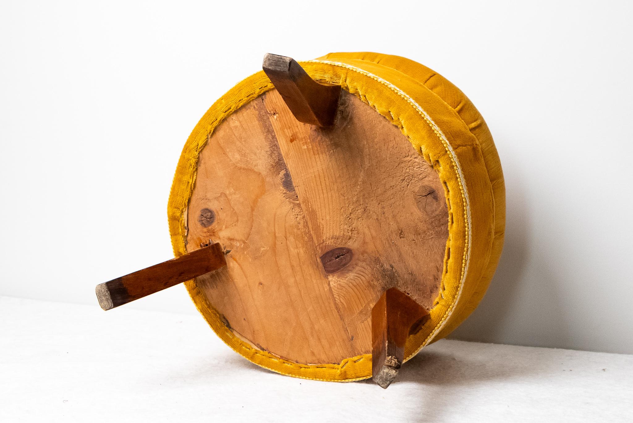 Mid-19th Century Paire de poufs, fin du 19e siècle en vente