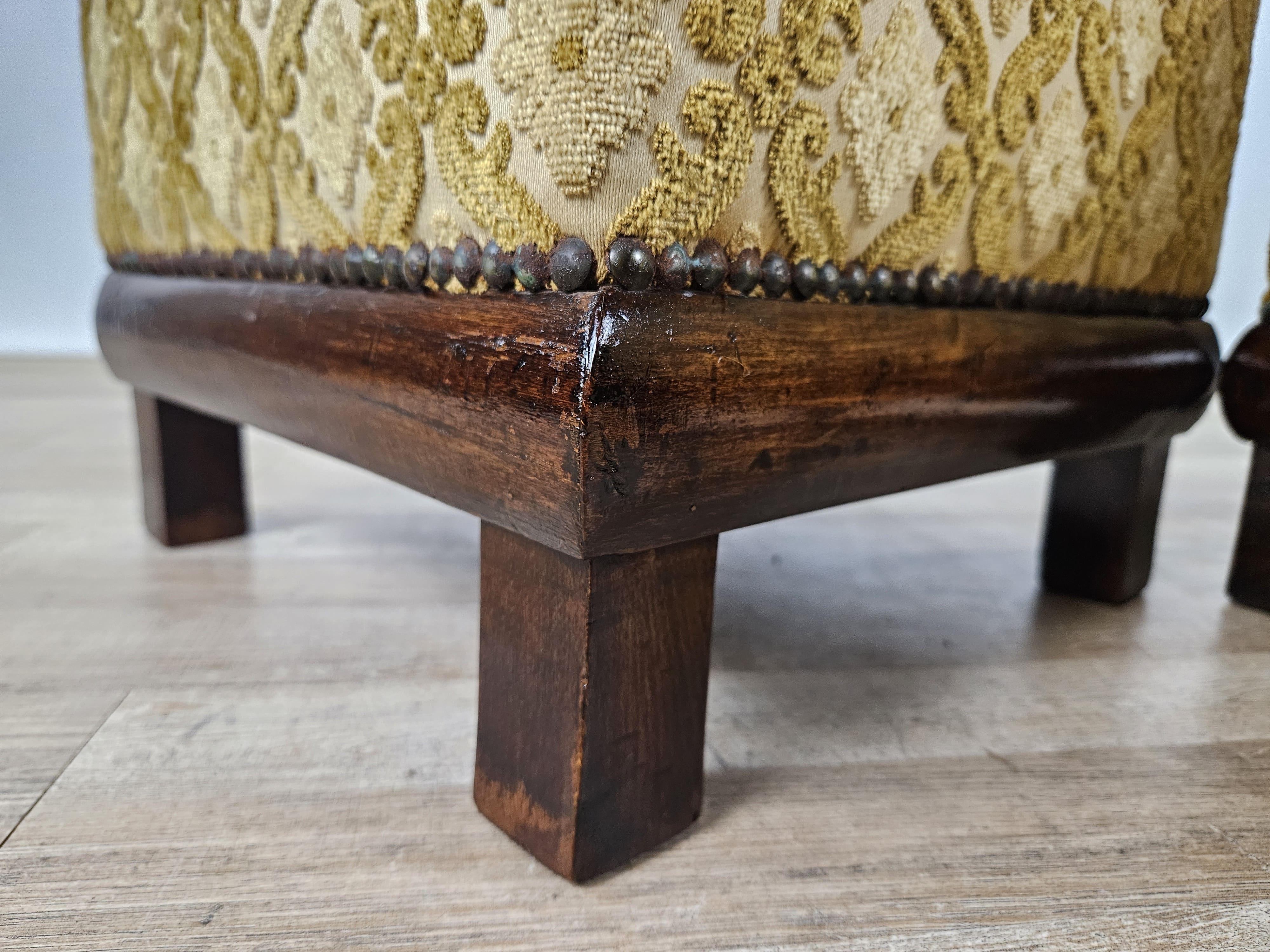 Paire de poufs Art Déco des années 1930 en vente 6