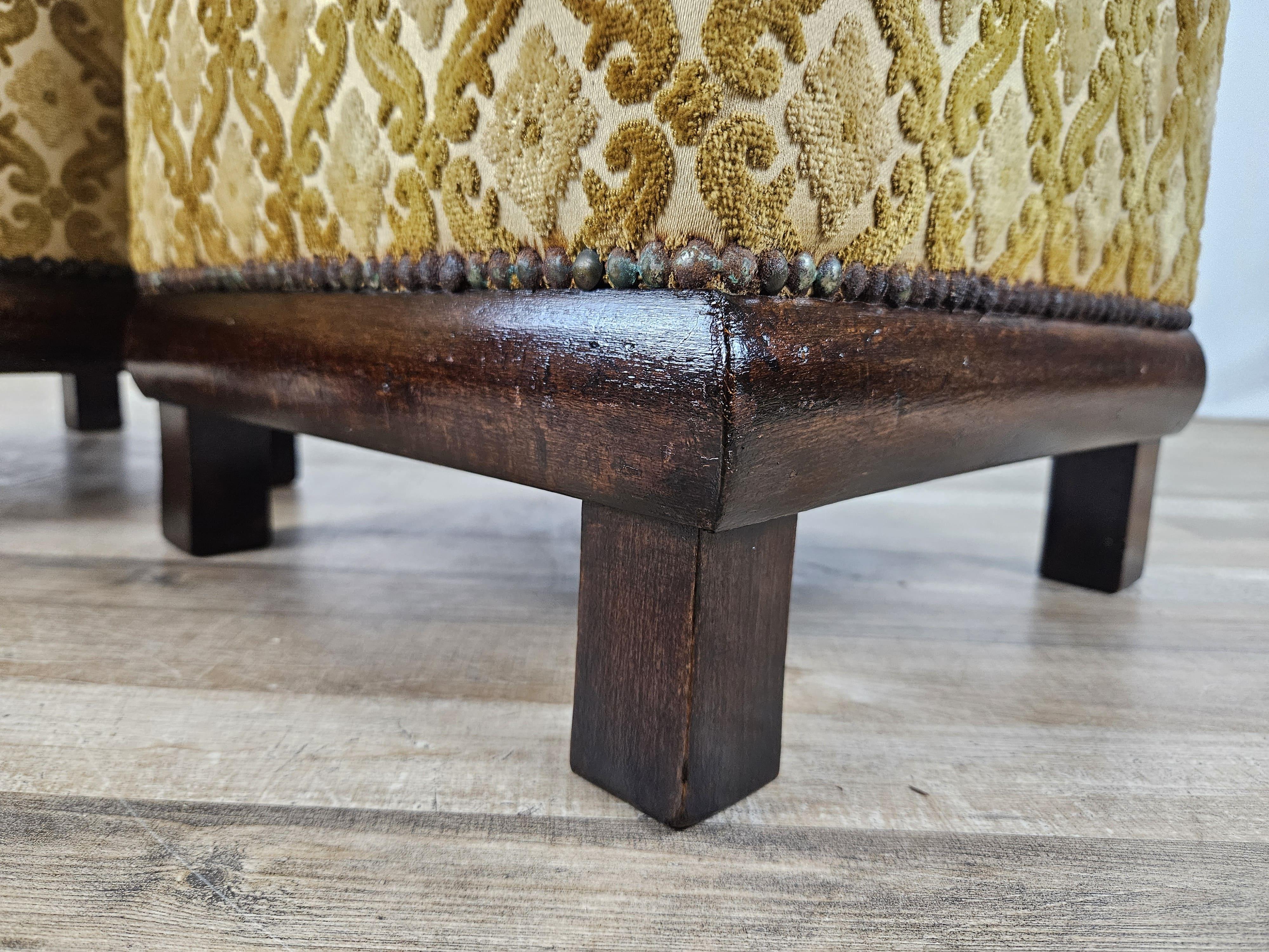 Paire de poufs Art Déco des années 1930 en vente 7