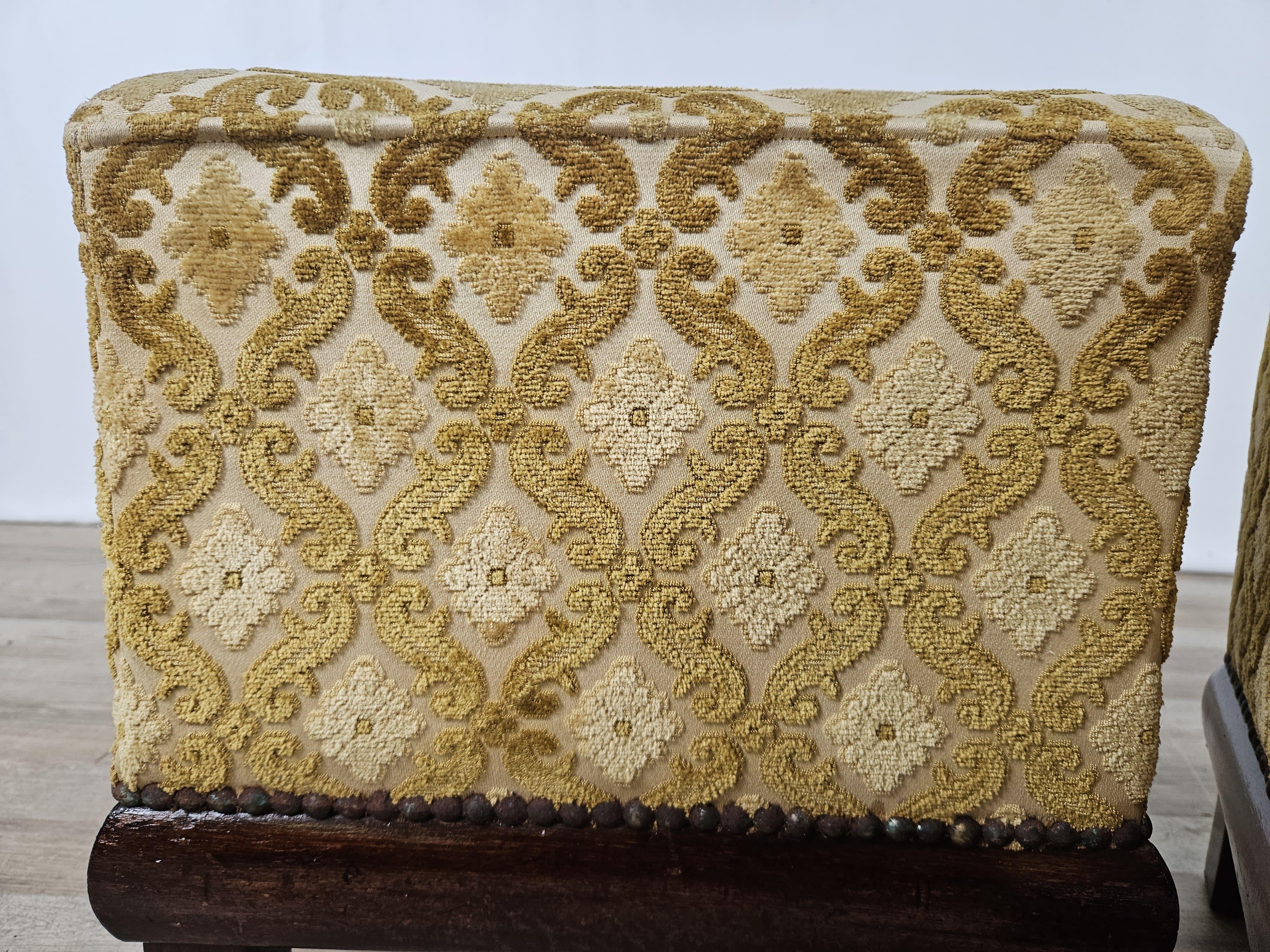 Paire de poufs Art Déco des années 1930 en vente 2