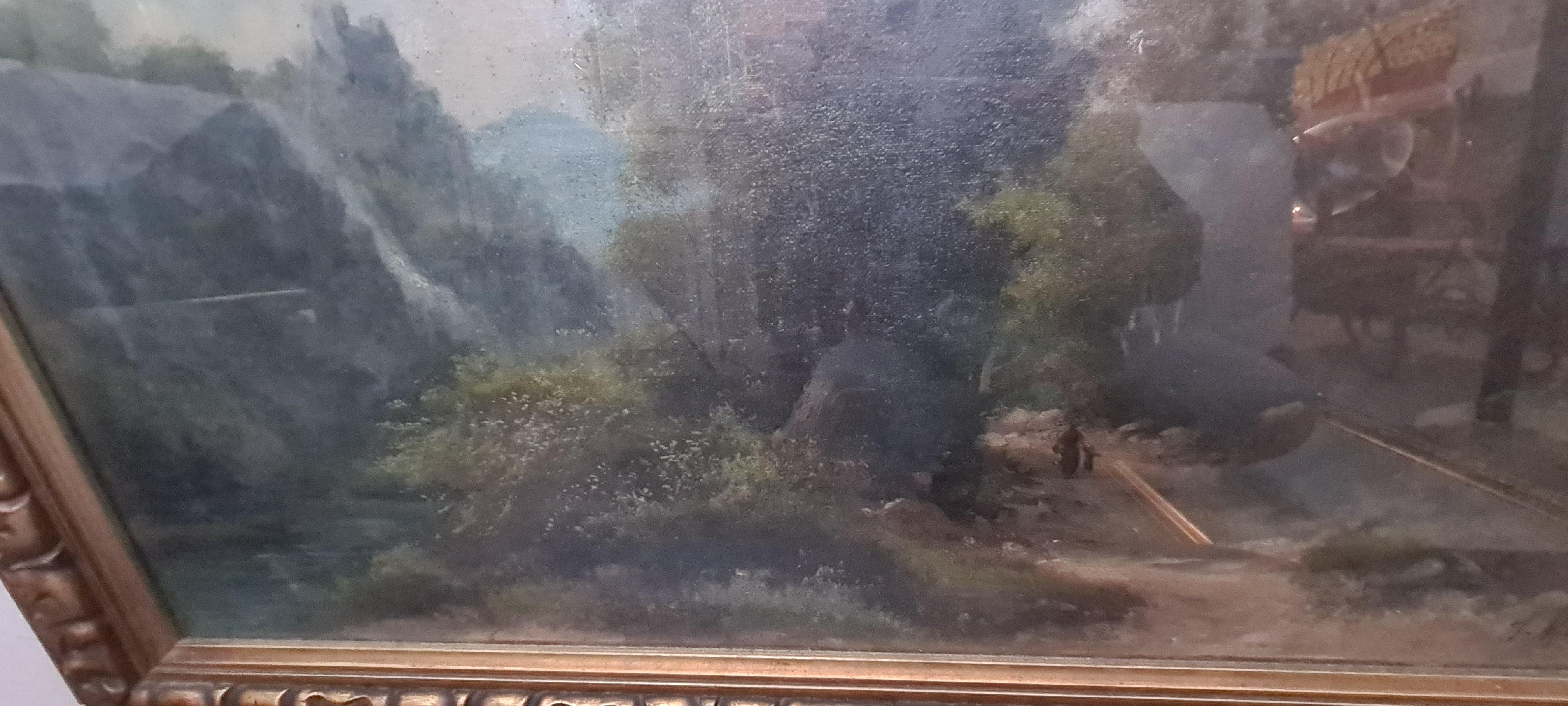 Gemäldepaar des Malers Hernry Markò Ende des 19. Jahrhunderts im Angebot 4