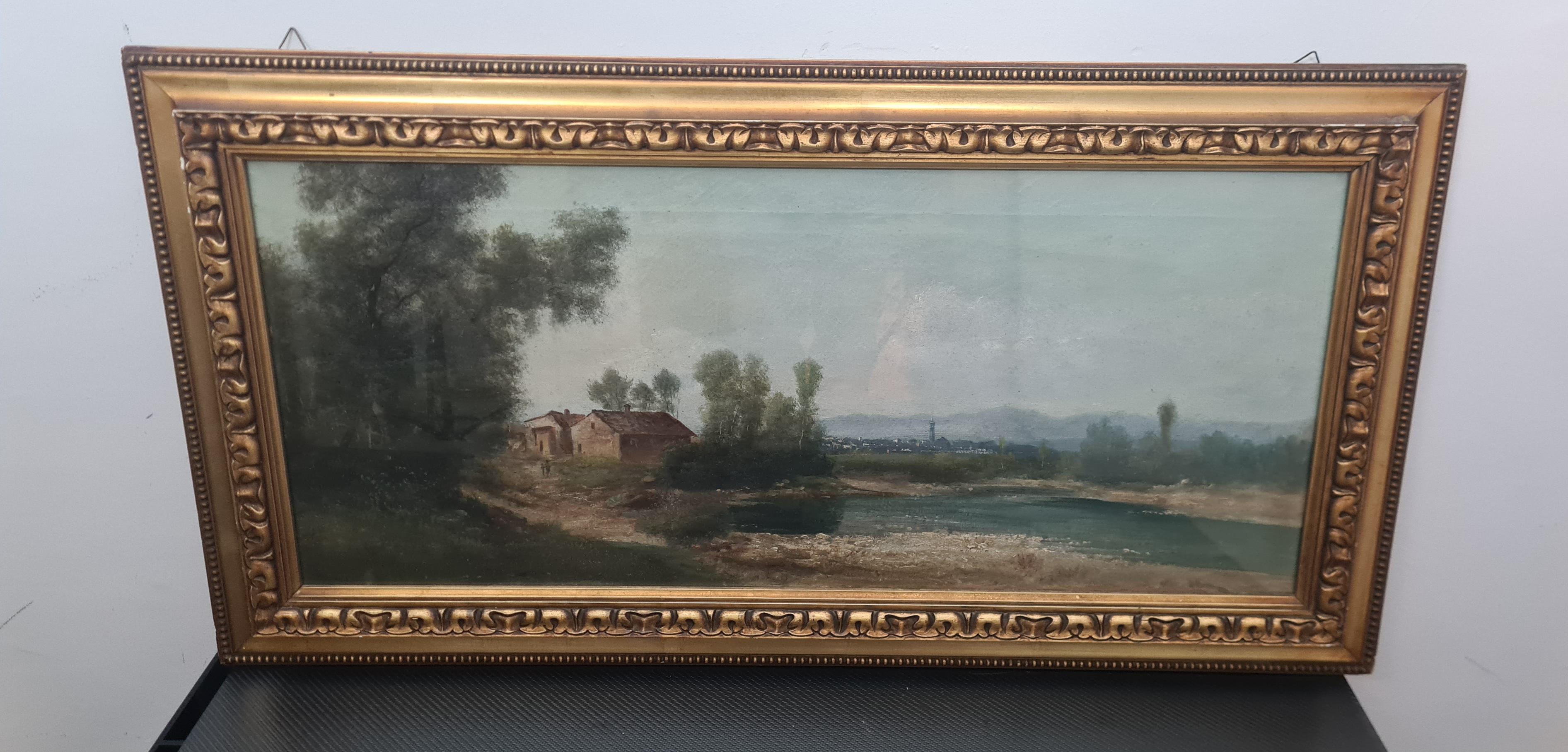 Gemäldepaar des Malers Hernry Markò Ende des 19. Jahrhunderts im Angebot 11