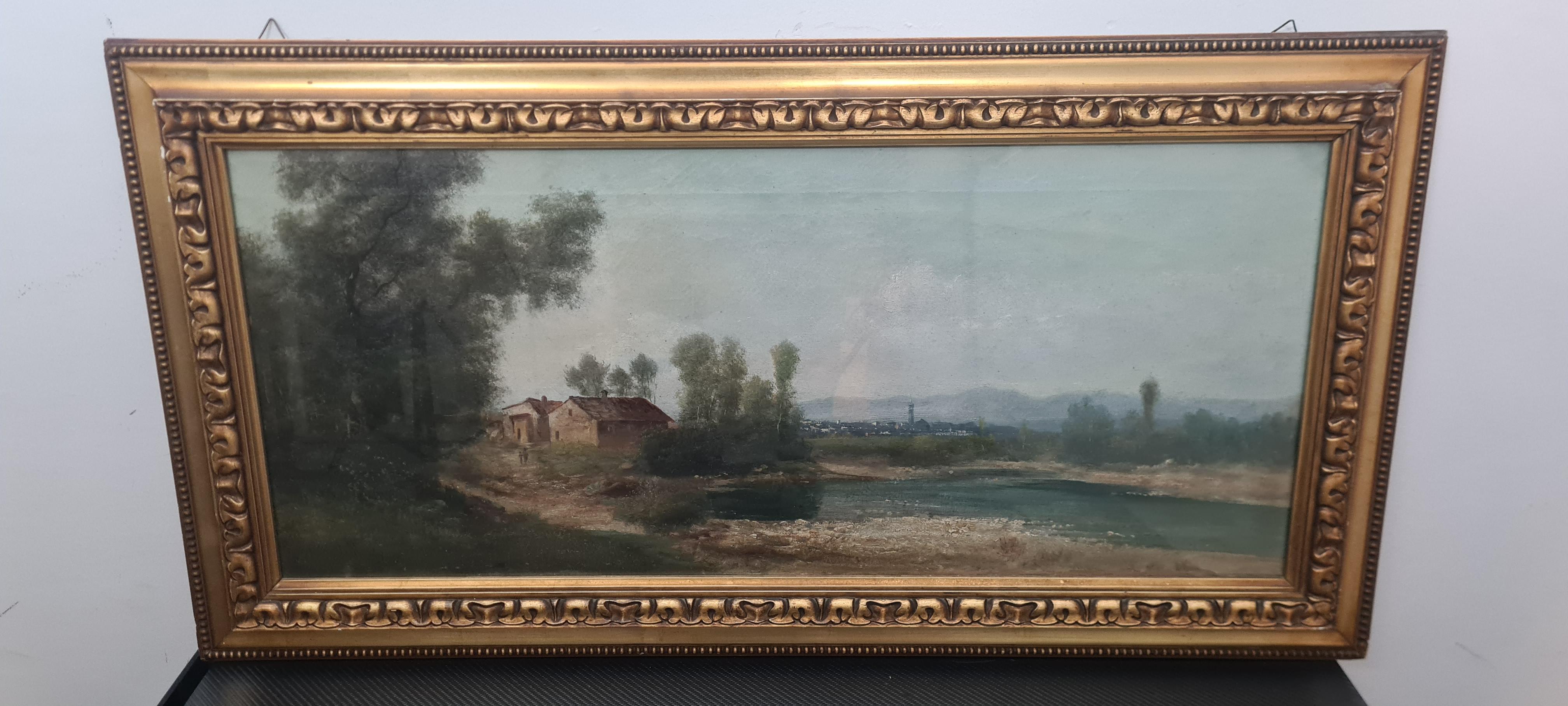 Gemäldepaar des Malers Hernry Markò Ende des 19. Jahrhunderts im Angebot 13