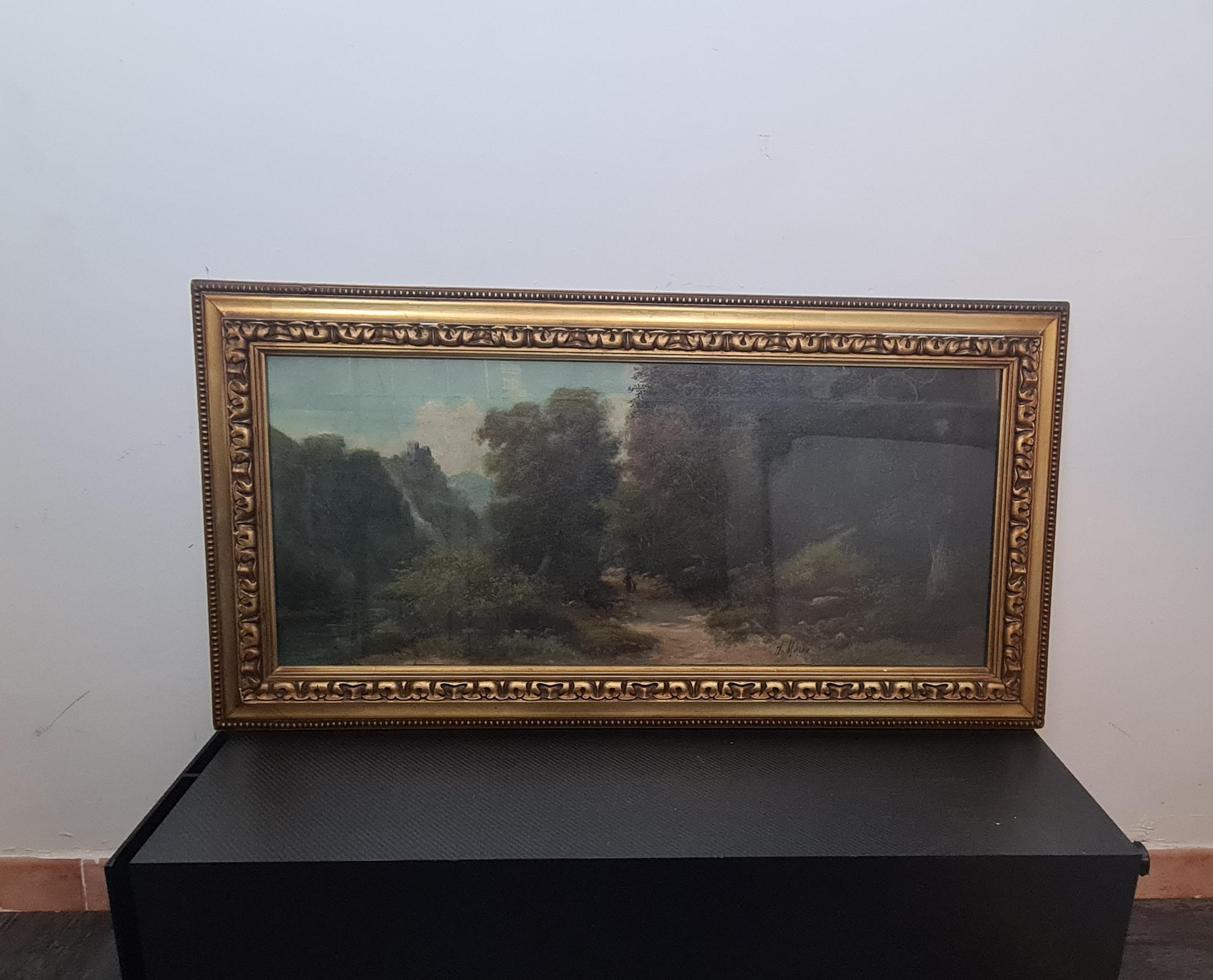 Gemäldepaar des Malers Hernry Markò Ende des 19. Jahrhunderts im Zustand „Gut“ im Angebot in Torino, IT
