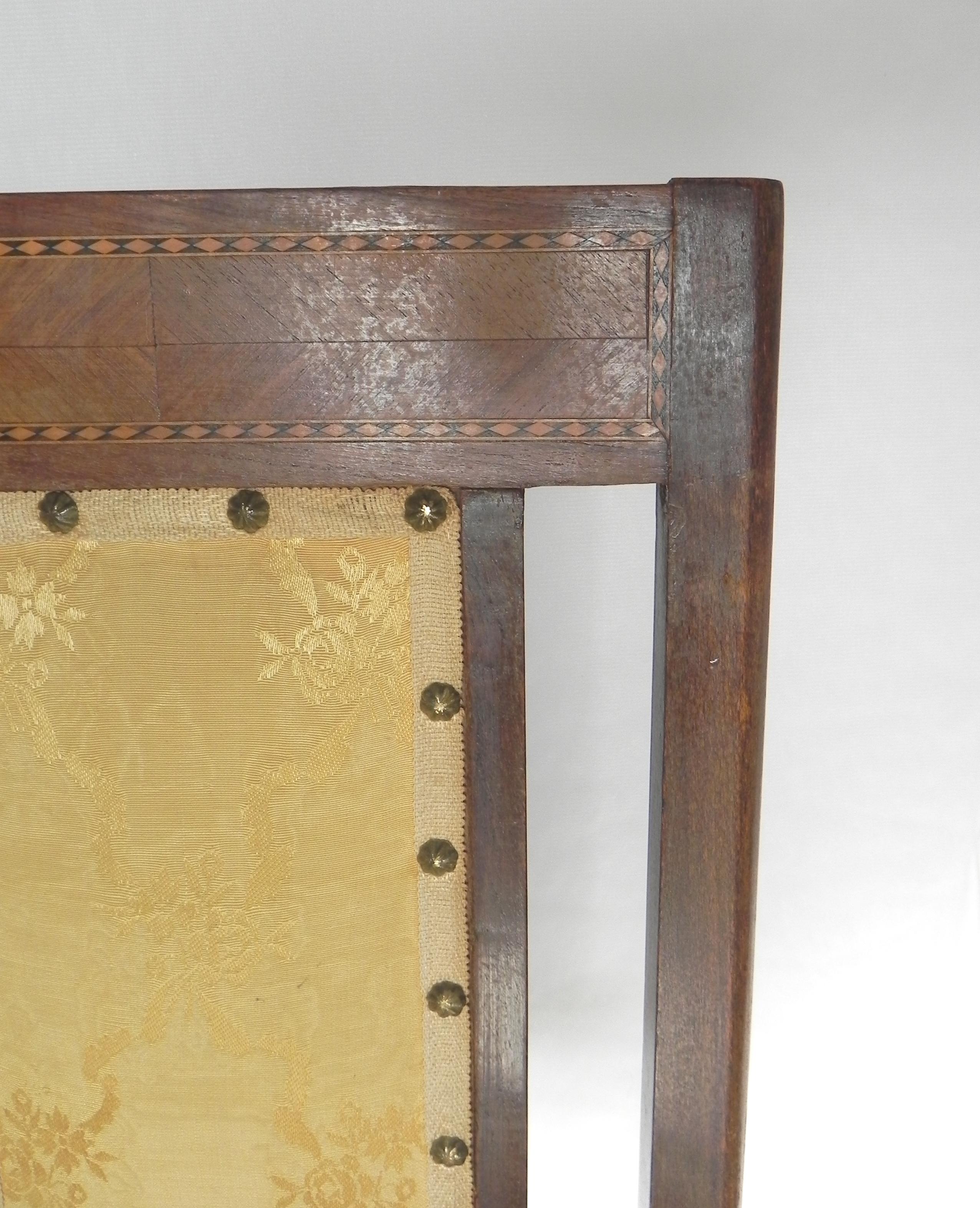 Hand-Crafted Coppia di sedie Art Nouveau, inizio '900 For Sale