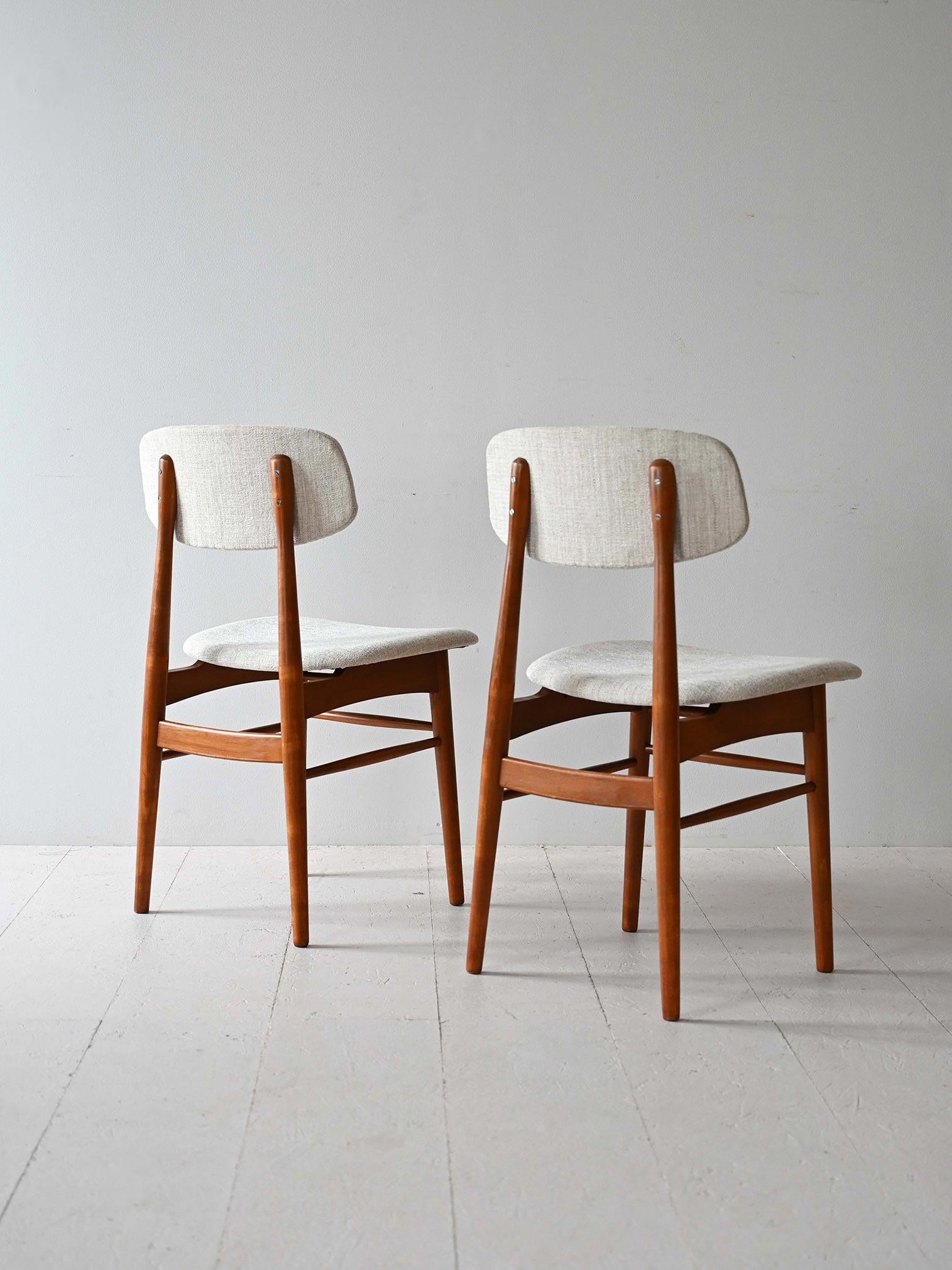 Swedish Pair of Ikea chairs from the 1960s For Sale