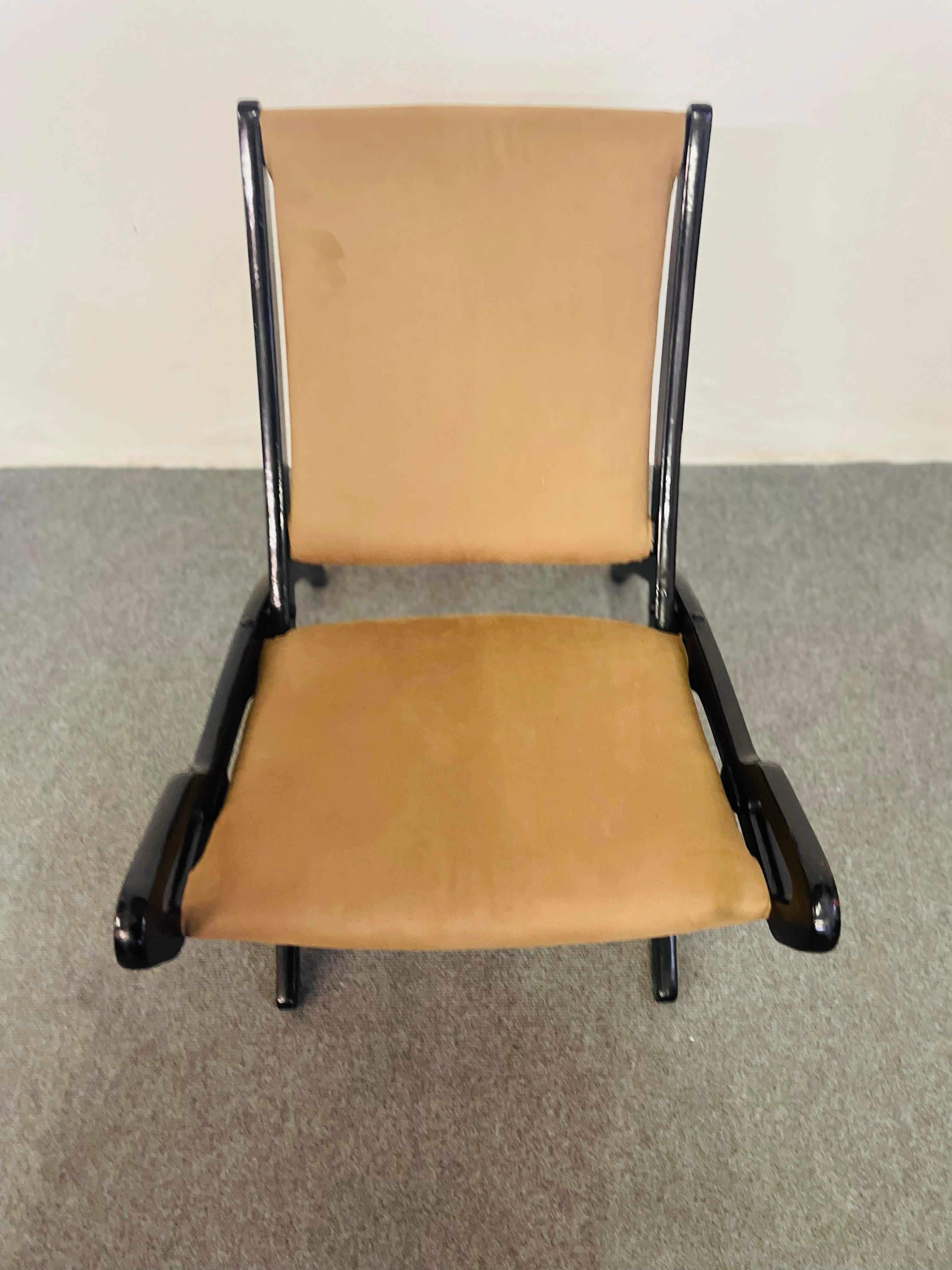 Paar Stühle Modell Niffea, von Gio Ponti für Reguitti, 1950er Jahre im Angebot 4