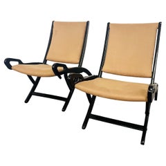 Paar Stühle Modell Niffea, von Gio Ponti für Reguitti, 1950er Jahre