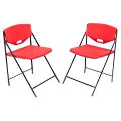 Pair of Folding Chairs by Flip Magis, 1980s