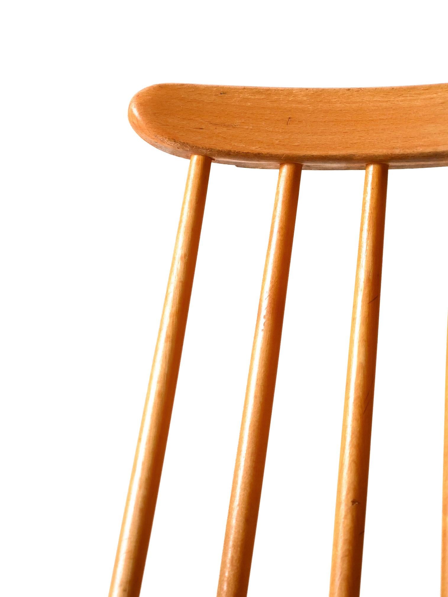 Coppia di sedie scandinave Fanett di Ilmari Tapiovaara In condizioni buone in vendita a Brescia, IT