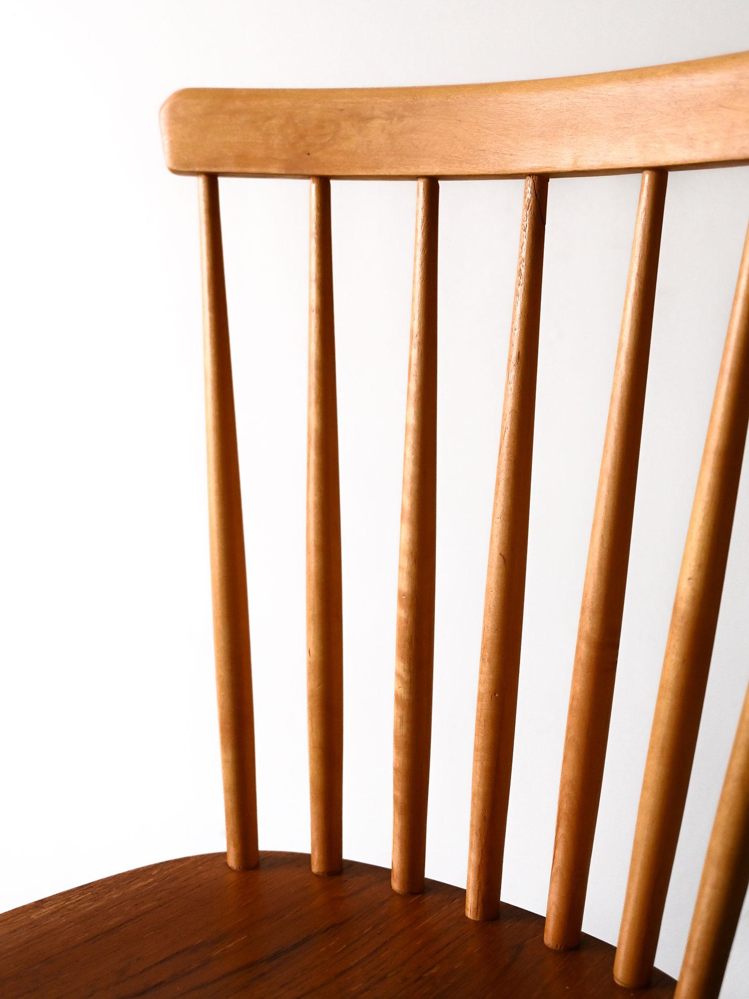 Coppia di sedie scandinave vintage modello Pinstolar im Angebot 2