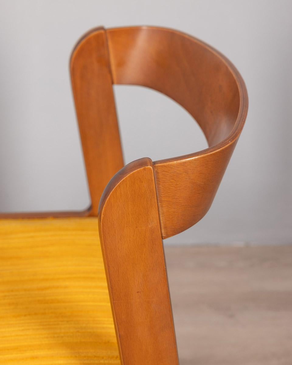 Pair of vintage 1970s chairs designed by Willy Rizzo for Mario Sabot For Sale 1