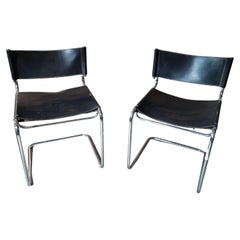 Pair of Vintage 1970s Chairs - in the style of Bauhaus / Cesca