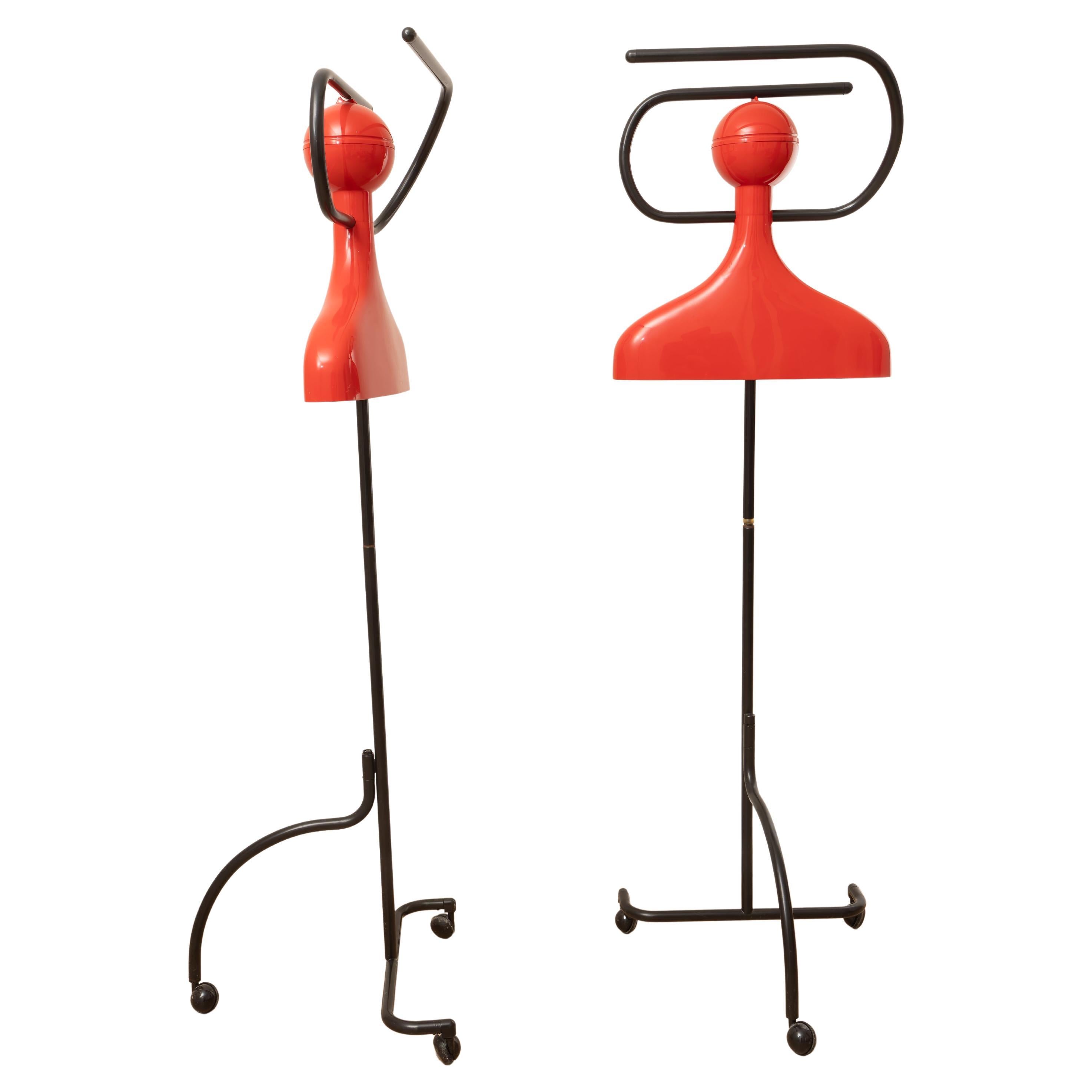 Pair of Servomuto by Anna Castelli Ferrieri for Kartell, 1990s