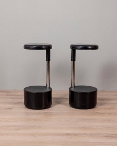 Paire de tabourets "Golf" vintage des années 1970 conçus par Lucci et Orlandini pour Velca